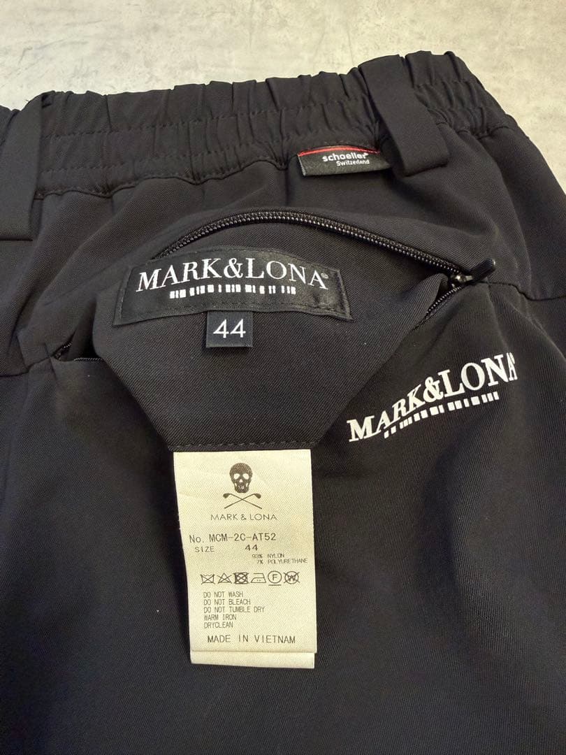 美品 ★ MARK&LONA ジャージ ジョガーパンツ マーク&ロナ 正規品 黒