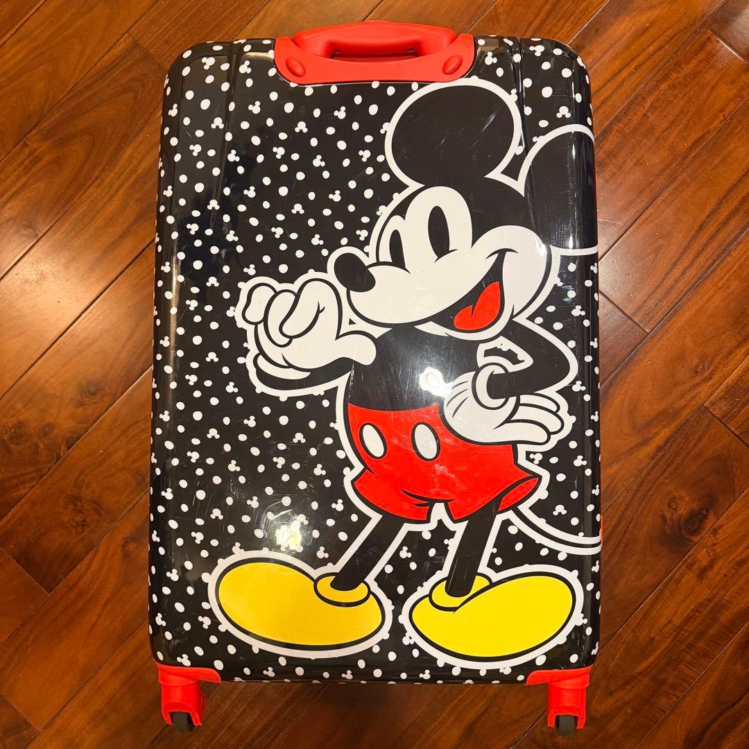 【ロサンゼルス購入】ミッキーマウスキャリーケーストランクケース102ℓディズニー