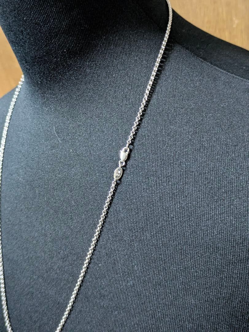 ほぼ未使用 クロムハーツ ロールチェーン ２４インチ