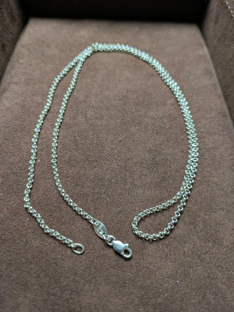 ほぼ未使用 クロムハーツ ロールチェーン ２４インチ