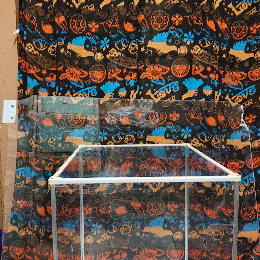 とりまるМサイズ？　防音ケージ　保温ゲージ　アクリルケージ