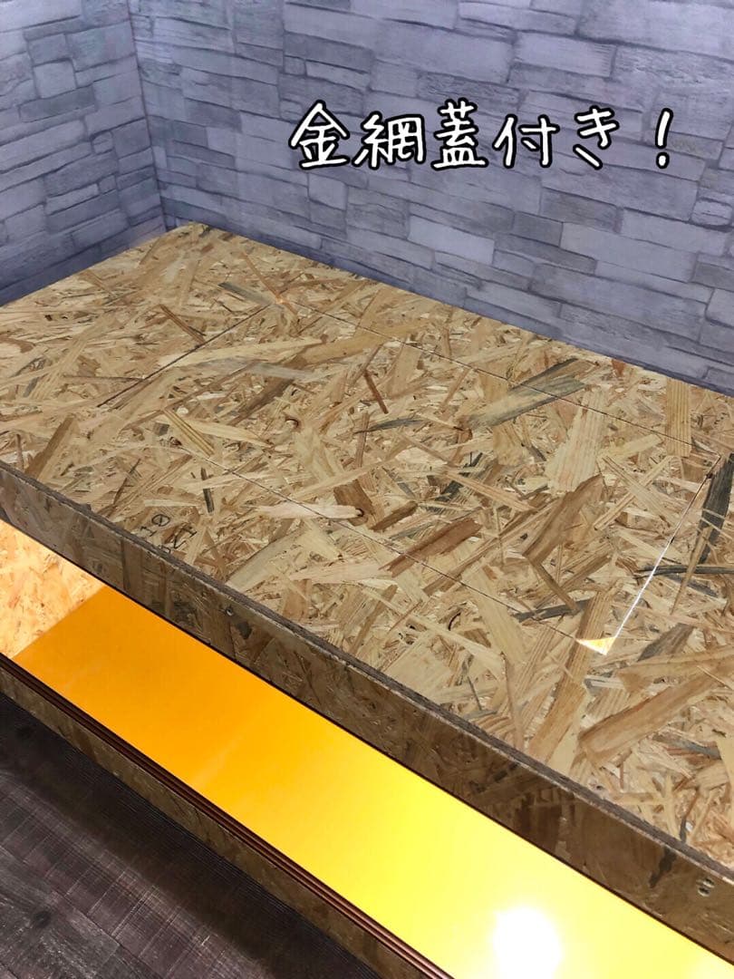 配線キャップ付　爬虫類木製ケージ　爬虫類木製ゲージ