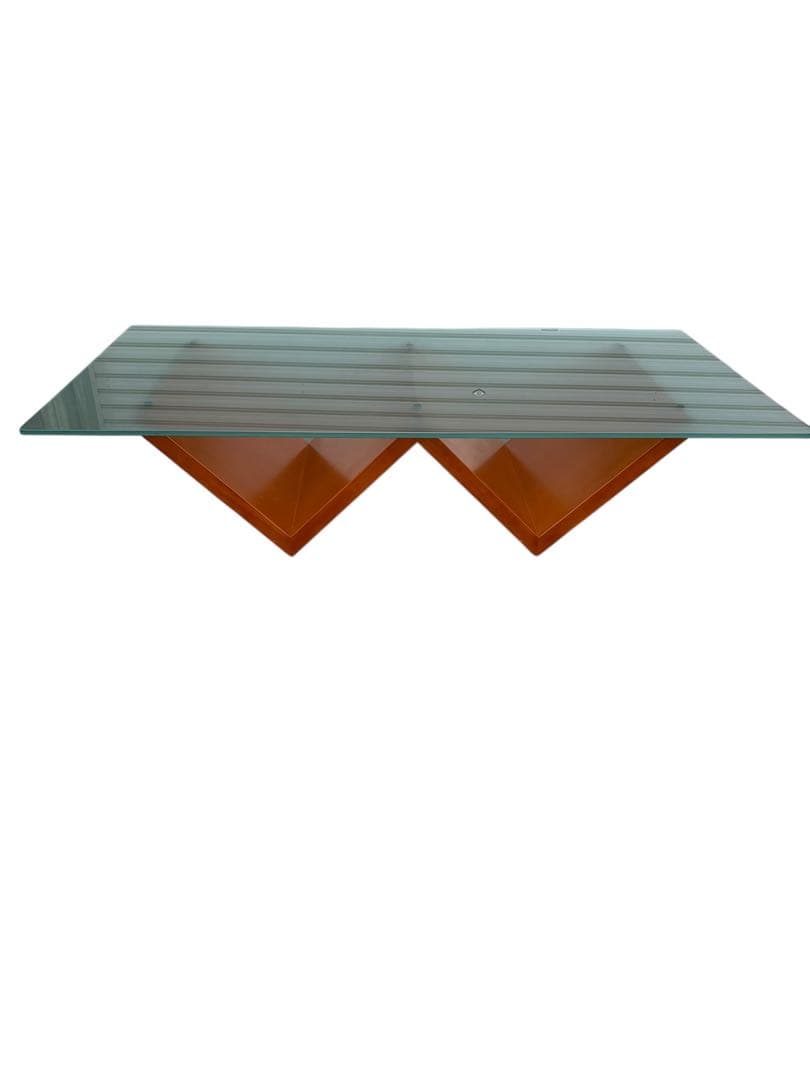 arflex アルフレックス モンターニャ　ガラステーブル 長さ150cm