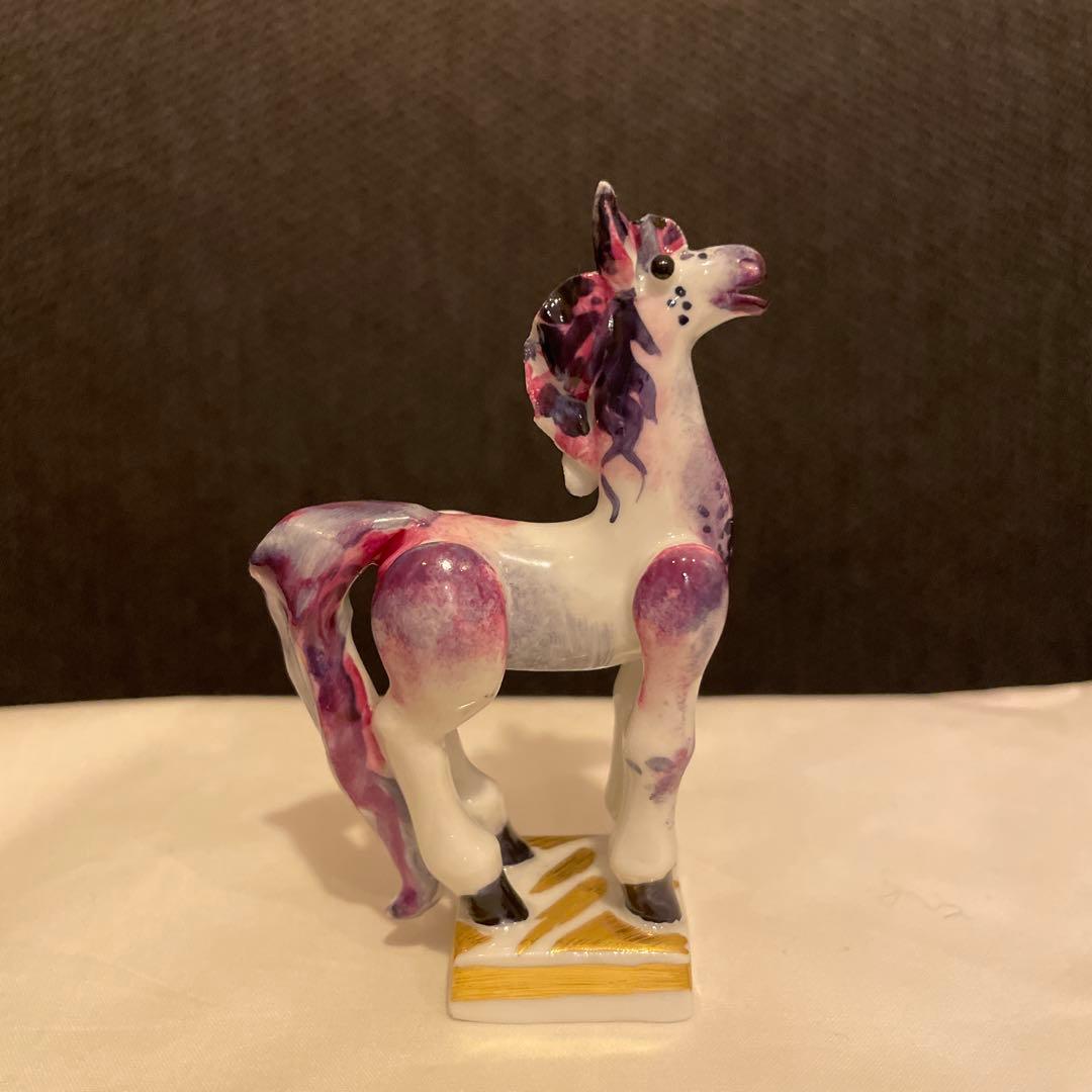 マイセン置物⭐︎馬フィギュア干支シリーズ手びねりMeissen 美品