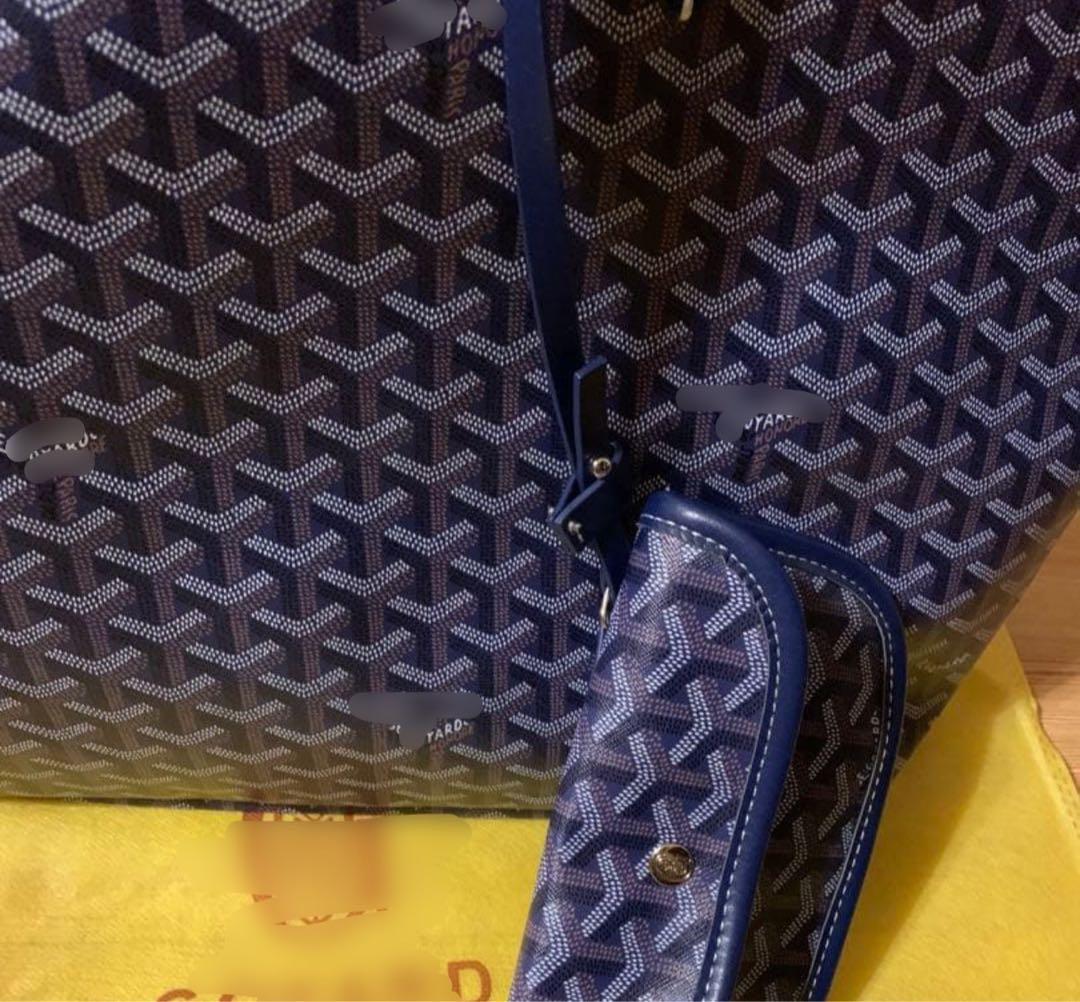 新品未使用 トートバッグ マザーズバッグ ポーチ付き ロゴ 大容量