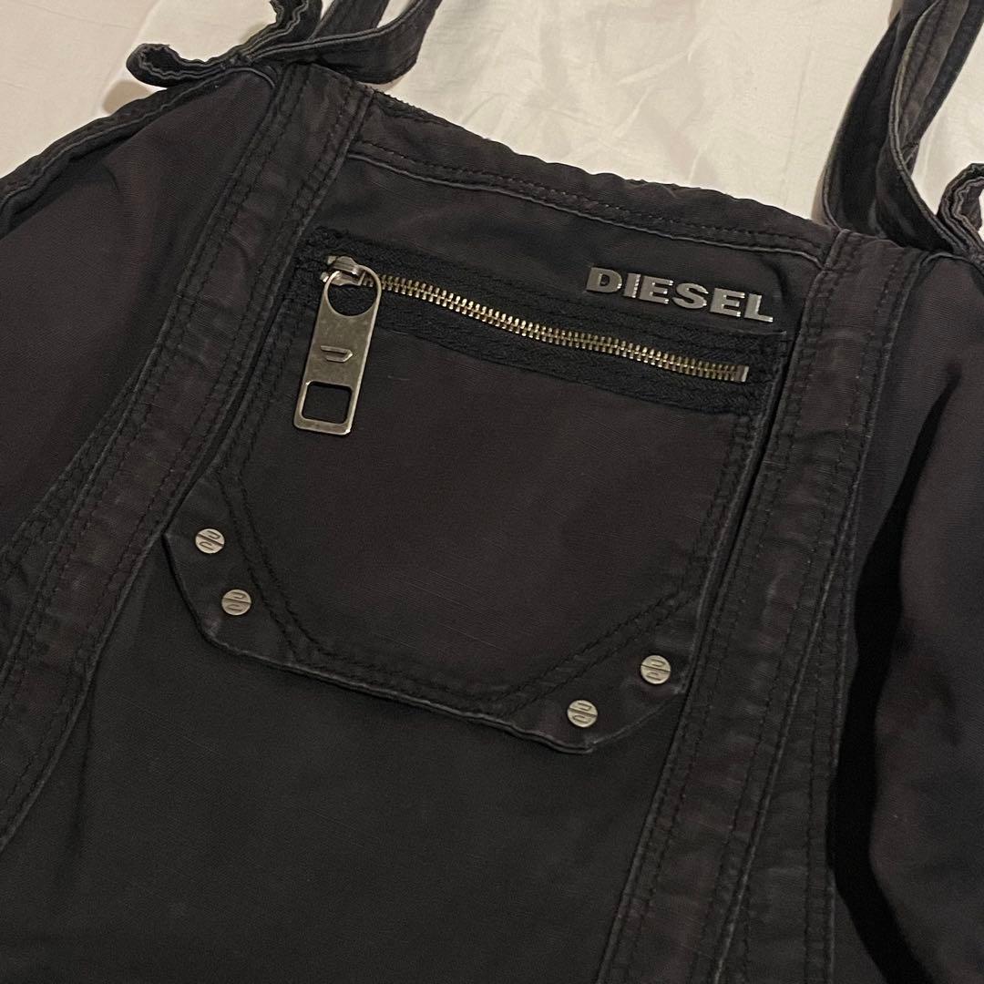DIESEL y2k archive tote bag ブラック