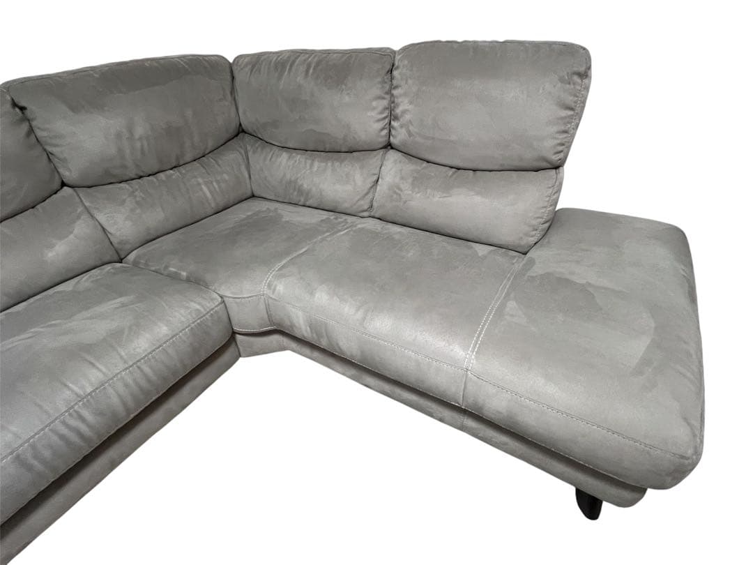 東京インテリア　グレー コーナーソファ カウチ　引き取り専用