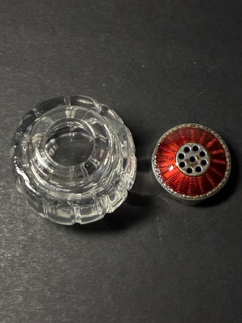 MEKA デンマーク製 ヴィンテージ ソルト＆ペッパー 純銀925蓋 北欧