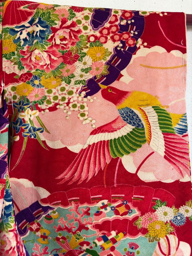 アンティーク　子供　着物　七五三