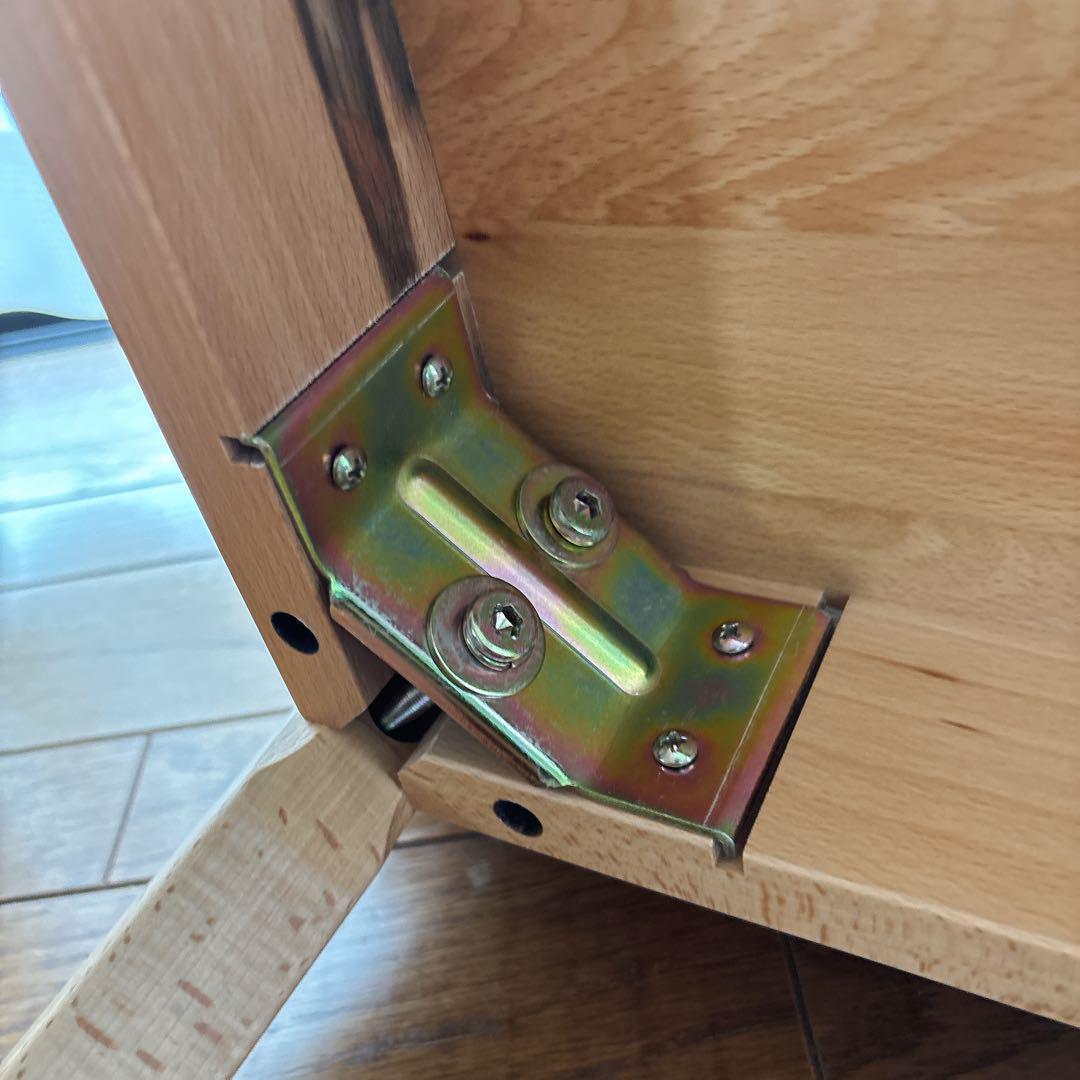 ちびぎゃら様リクエスト品】ニトリ センターテーブル 天然木 Nコレ幅100cm