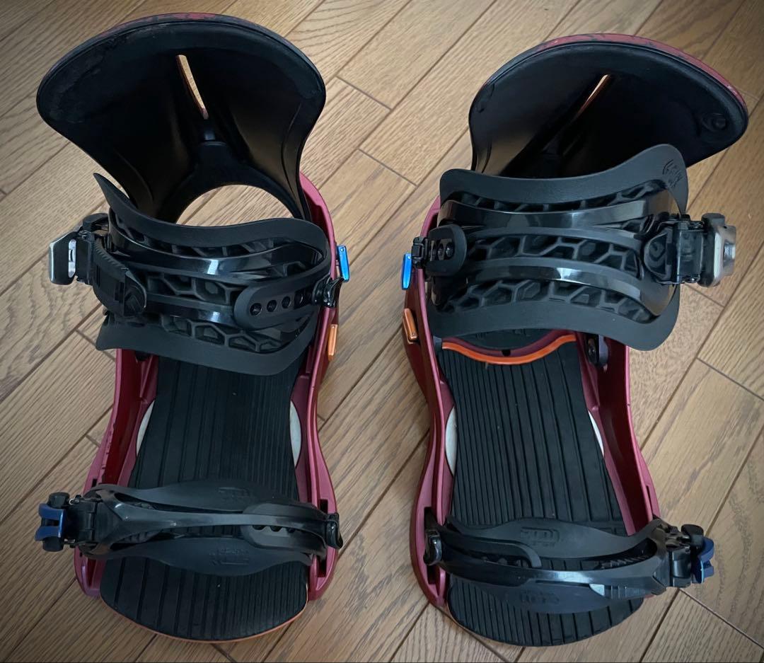 FLUX スノーボード ビンディング /レッド Msize