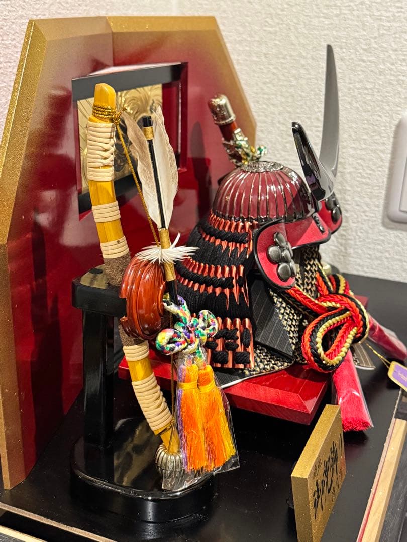 特選　御兜飾り 上杉謙信　兜　清月 ／ 清月 作　オルゴール