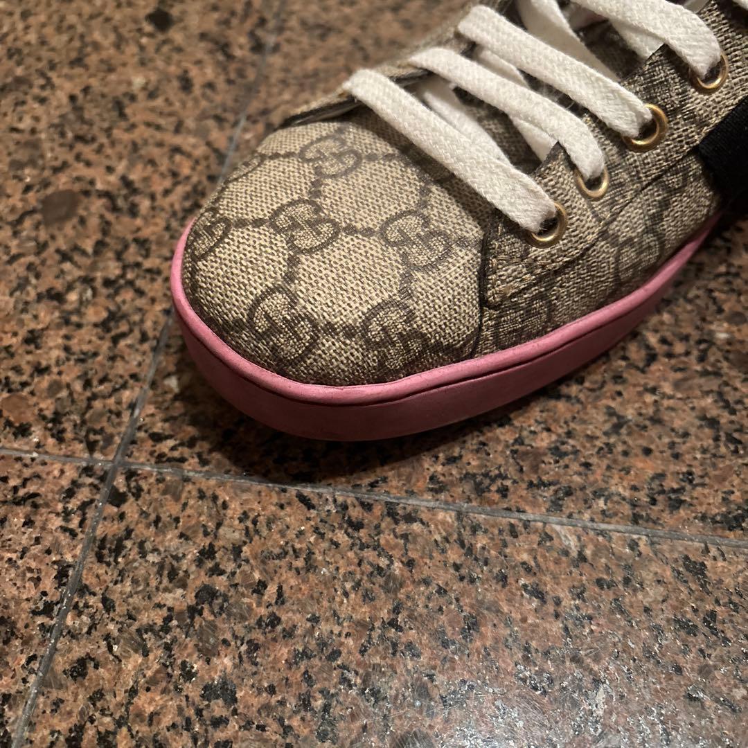GUCCI GGスプリーム ハイカットスニーカー
