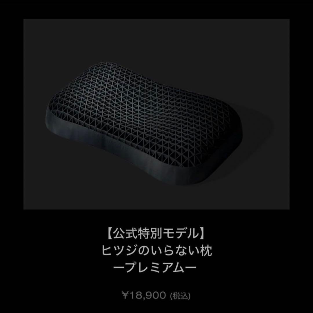 正規品✨極美品❣️ヒツジのいらない枕 プレミアム 専用枕カバー付き＋α