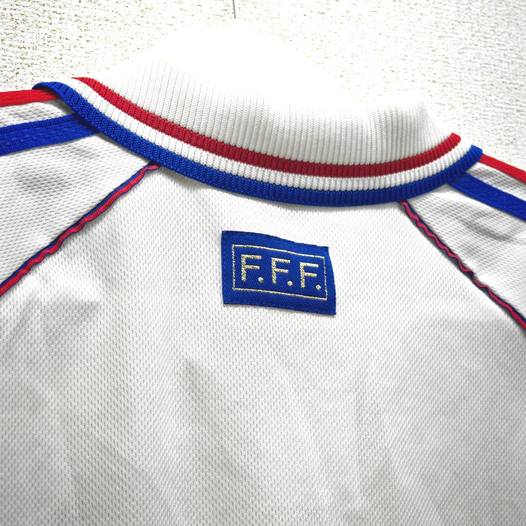 90s adidas アディダス フランス代表 サッカー ゲームシャツ