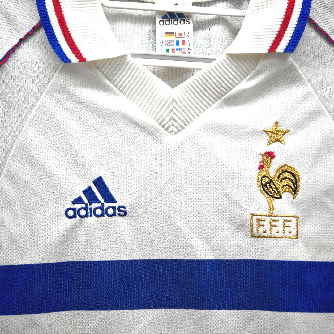 90s adidas アディダス フランス代表 サッカー ゲームシャツ