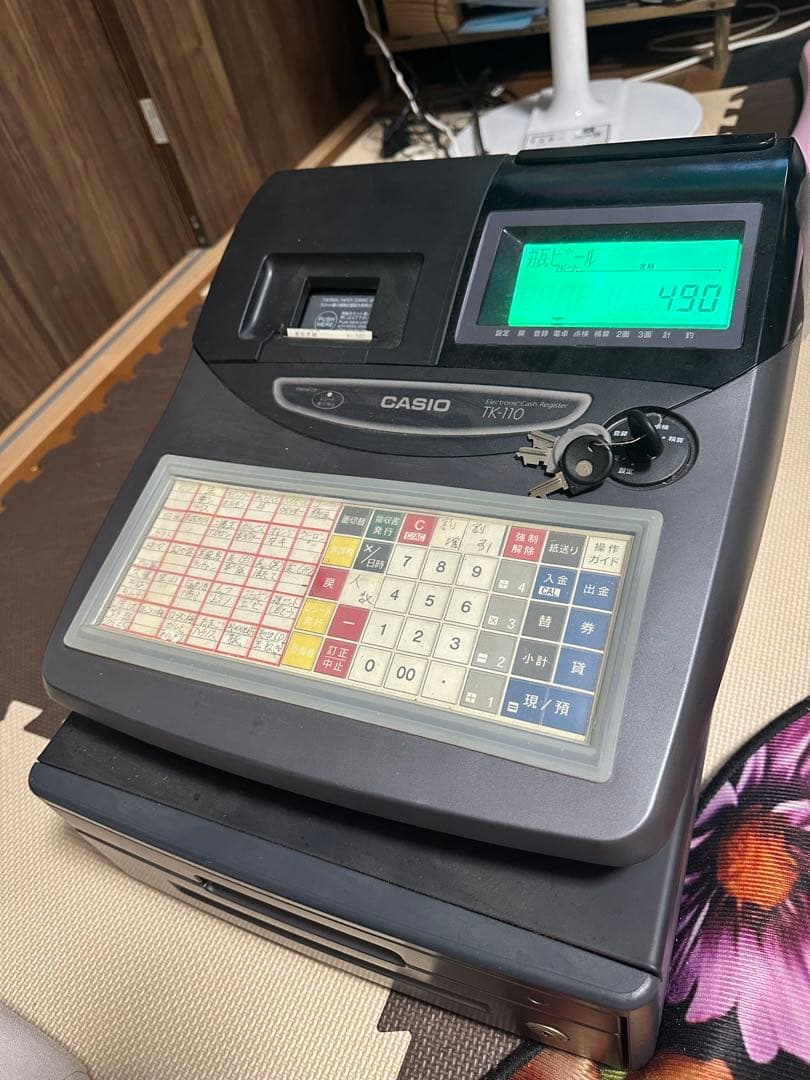CASIO TK-110 デジタルレジスター