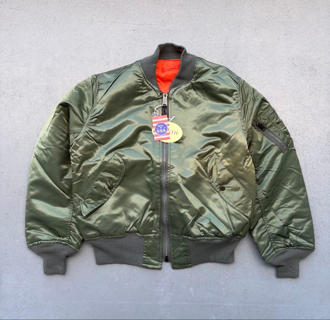 90s デッドストック corinth MA-1 USA製　フライトジャケット