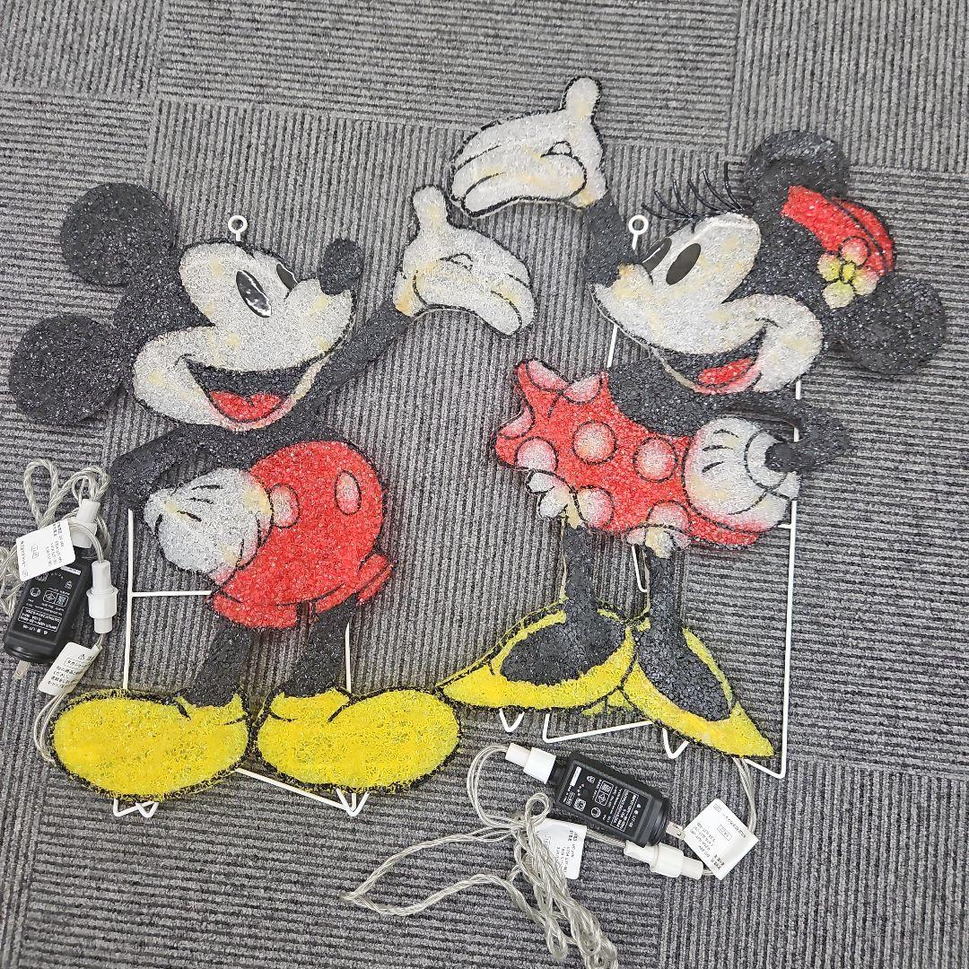 2D スタンドソフトモチーフライト ミッキーマウス ミニーマウス 廃盤