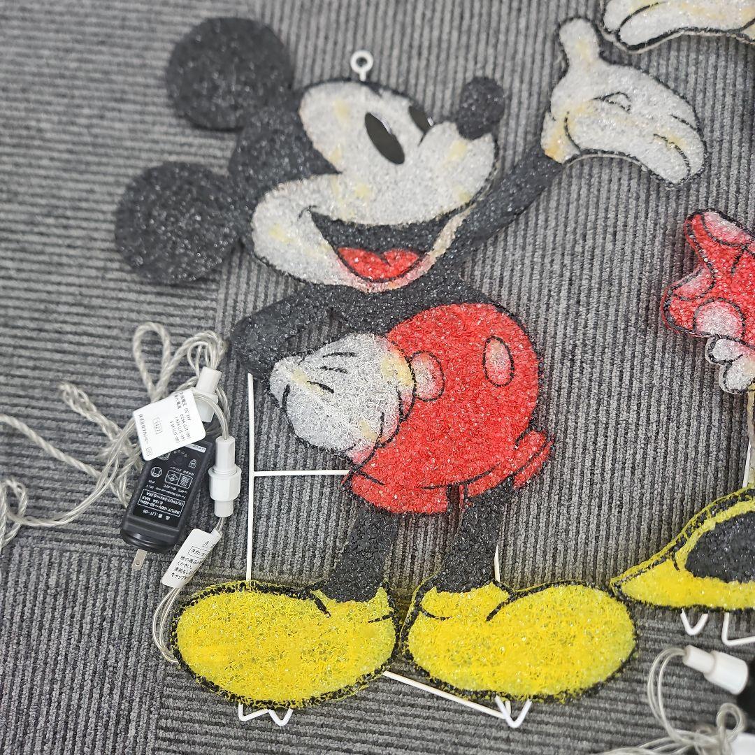 2D スタンドソフトモチーフライト ミッキーマウス ミニーマウス 廃盤