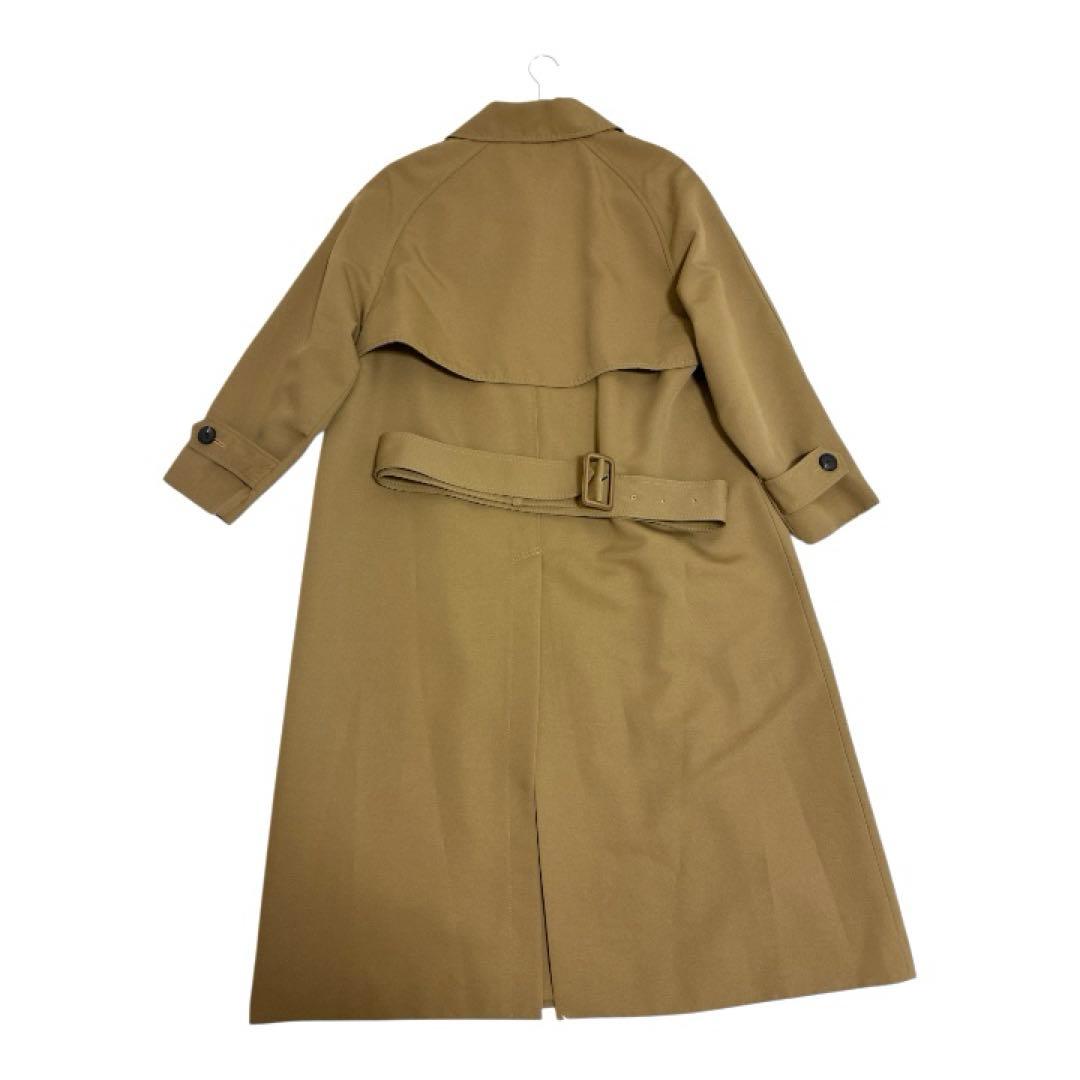 【訳あり美品】MIESROHE ドルマンスリーブトレンチコート　ベージュ0サイズ