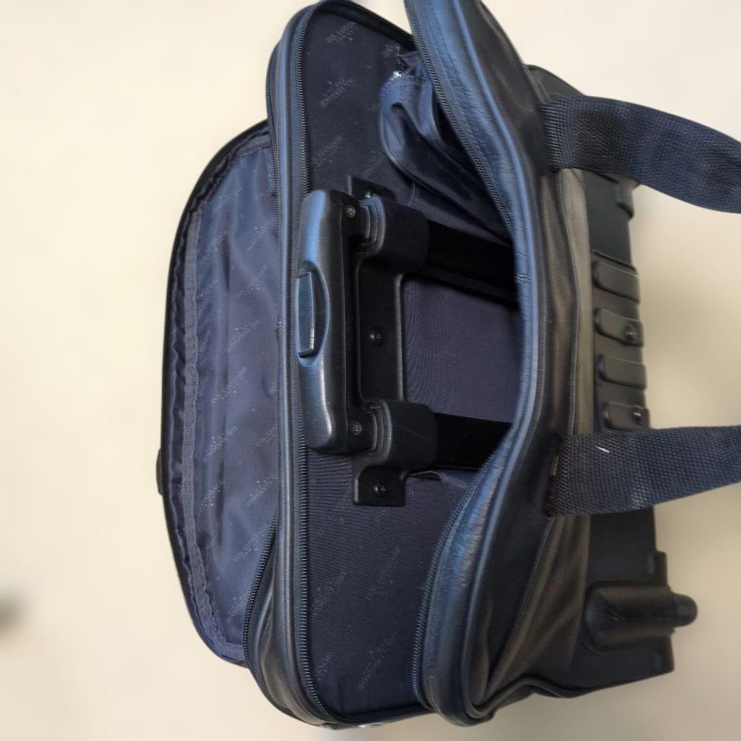 柔らかい高級本革3way自立キャリーオンバッグ　US LUGGAGE N.Y.