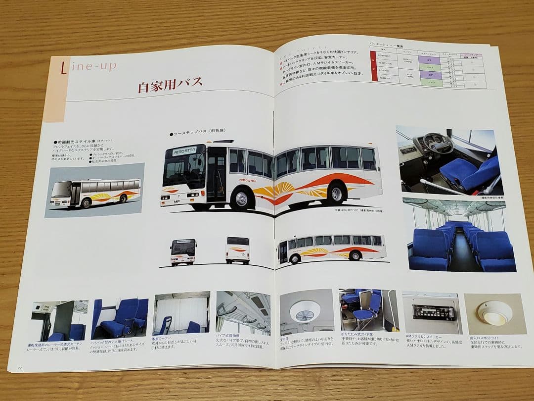 歴代エアロスターカタログセット