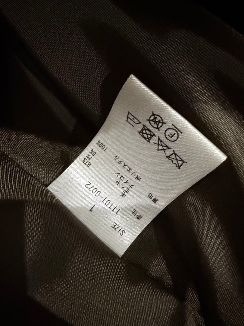 最終 CLANE MIX SHAGGY LADY COAT サイズ1