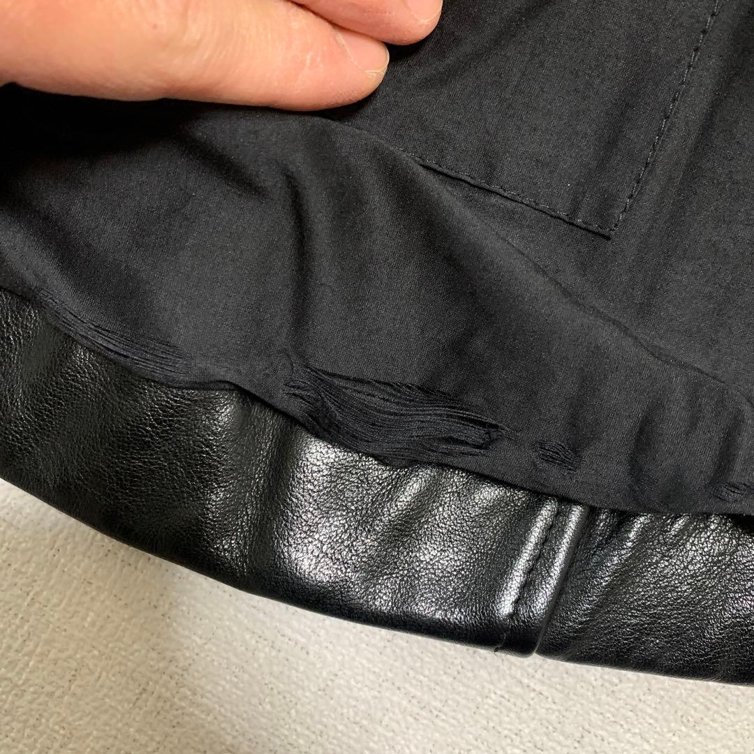 Rick Owens リックオウエンス レザージャケット 46 ハイネック