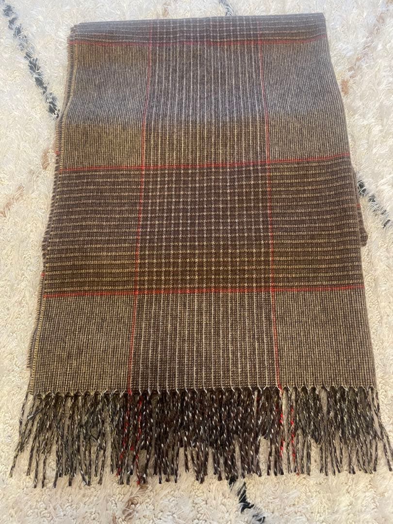 美品！【ジョンストンズ】カシミヤストール/大判ストール/Johnstons