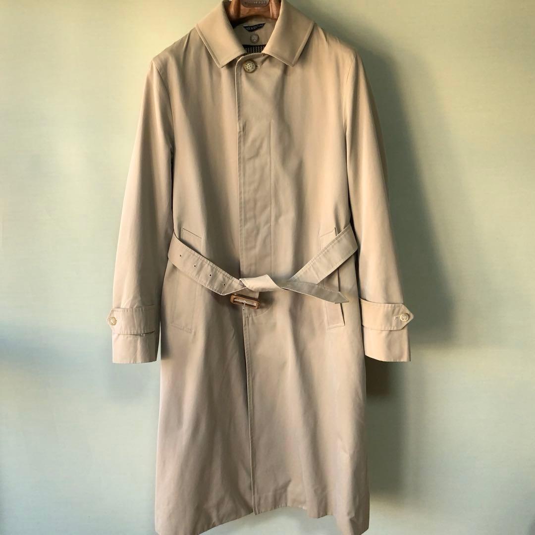 美品 Mackintosh マッキントッシュ ベルテッドコート 38カーキ英国製
