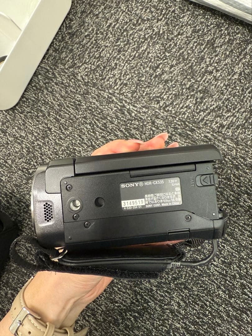 SONY ビデオカメラ HDR-CX535