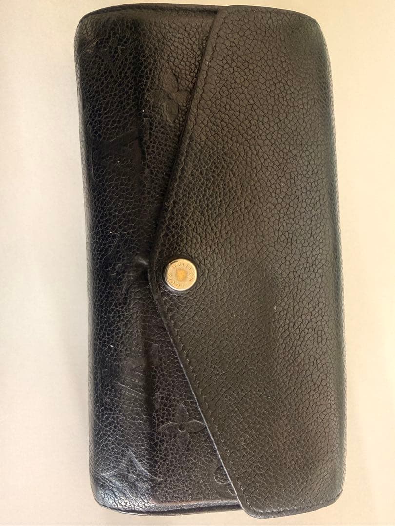 最安値‼️LOUIS VUITTONポルトフォイユブラック 長財布