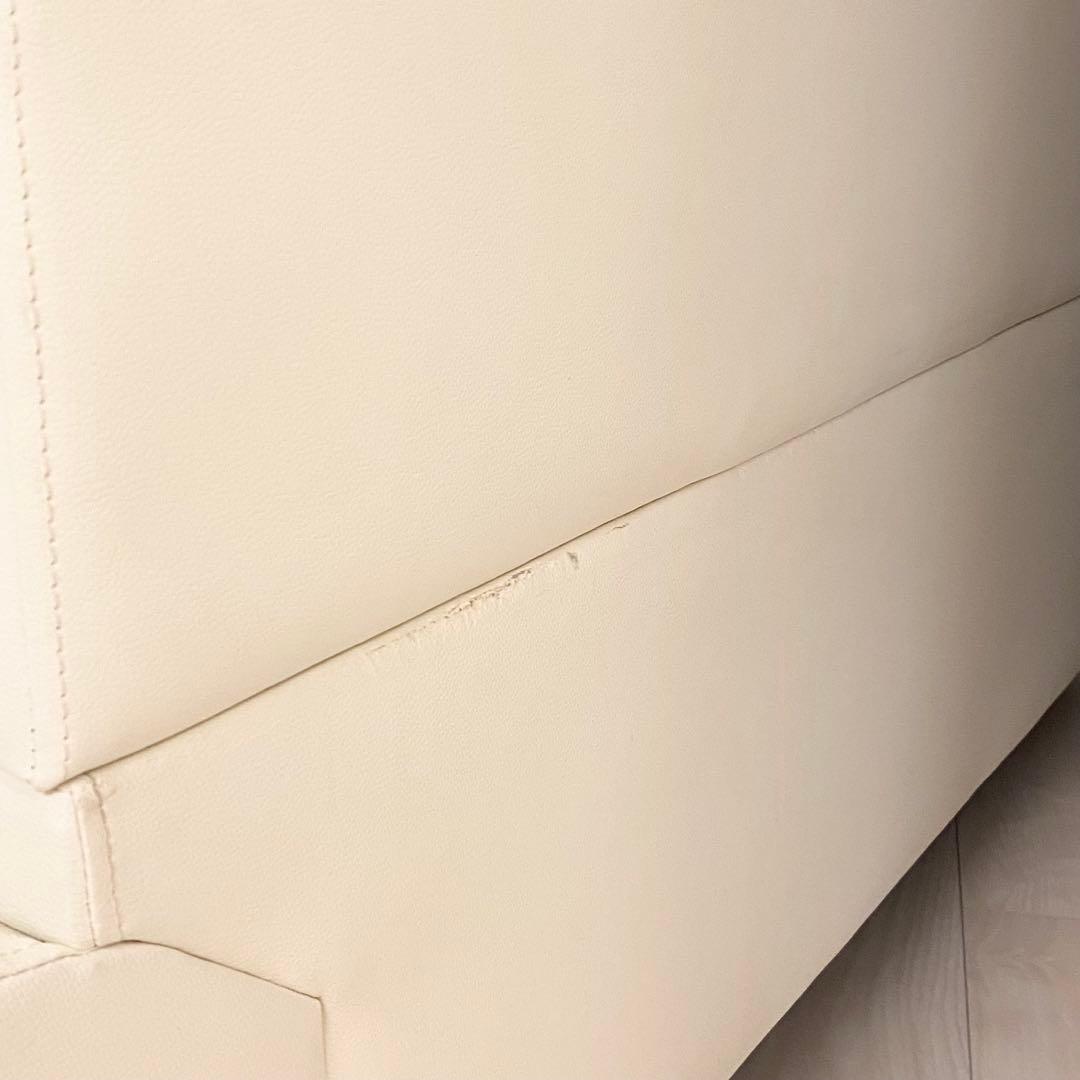 ニトリ ホワイト 2人掛けソファ MK02KD NシールドⅣ