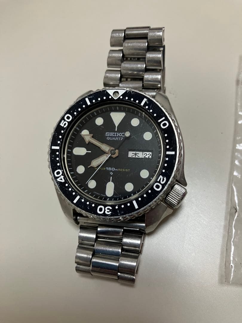 SEIKO 7548-7000クォーツ 腕時計　ジャンク品