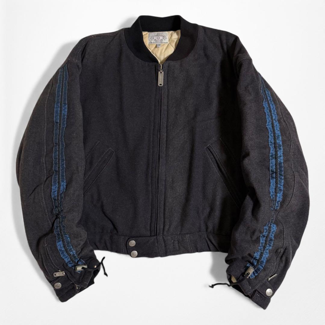 ジャケット・アウター 93AW Armani jeans arm cinch patch bomber