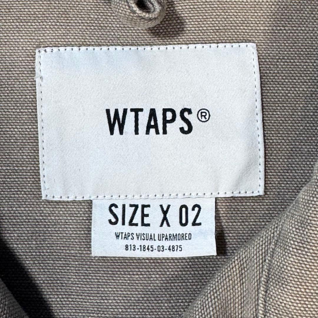 【ダック生地】WTAPS ダブルタップス HBT LS SHIRT XLサイズ