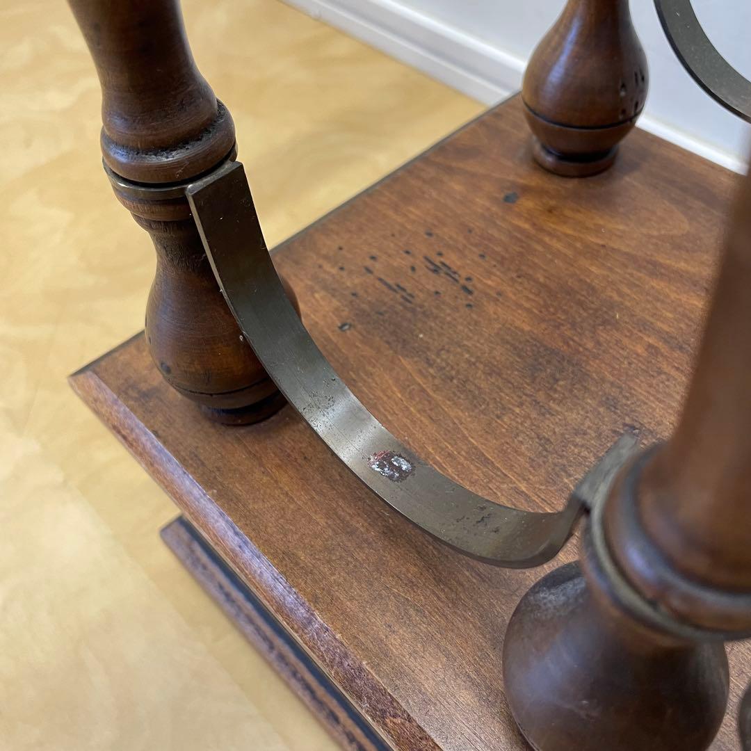 イタリア製 ワインラック ボトルホルダー 6本収納 引き出し アンティーク