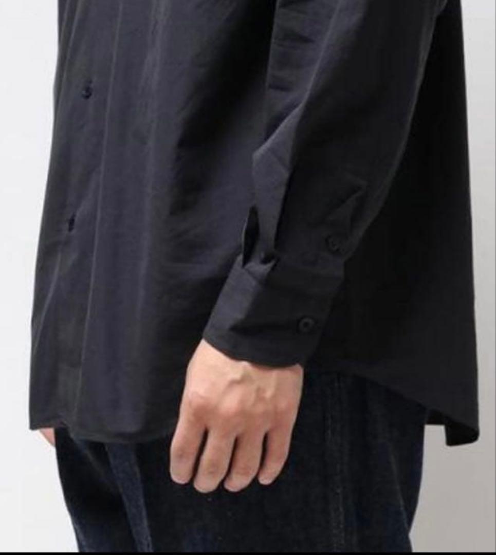 美品 COMOLI コモリ 長袖 オーバーサイズシャツ B01-02001