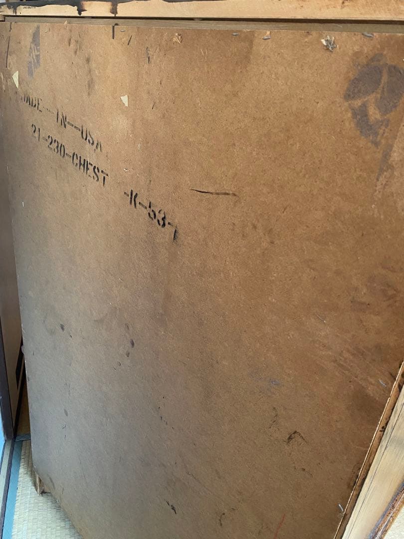 American Drew 6段チェスト USA 英国ヴィンテージ chest