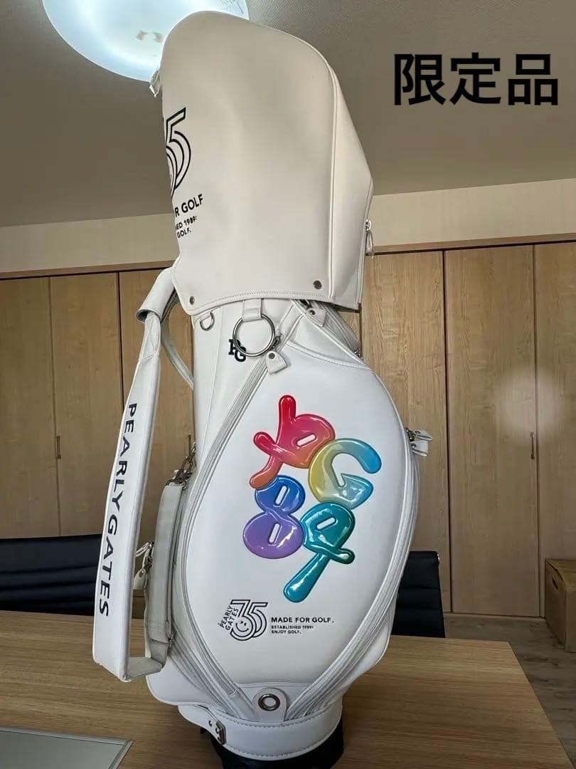 【限定・美品】PEARLY GATES35周年キャディバッグ