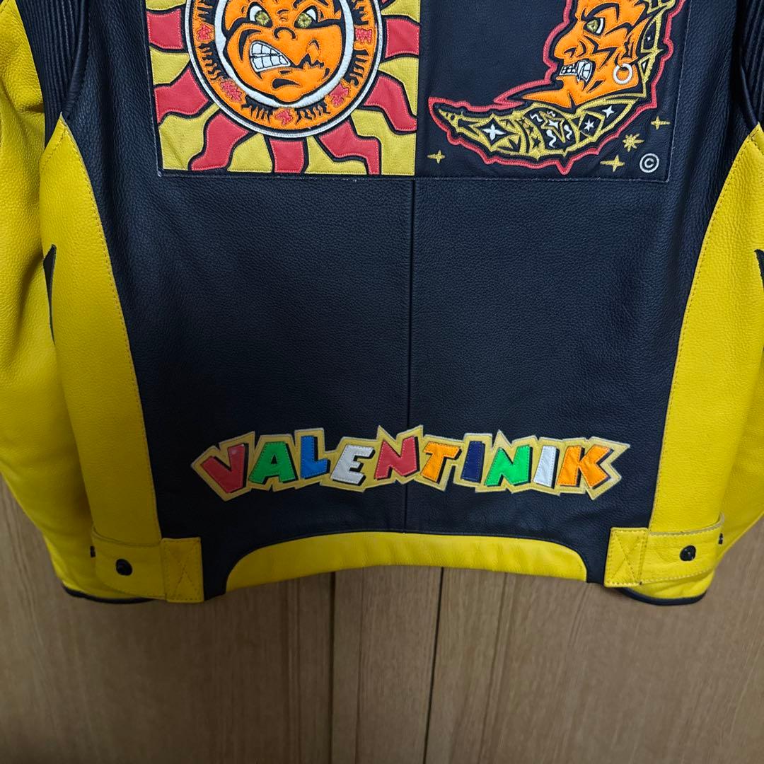 希少☘️Daineseバイク用レザージャケット黒/黄❣️最終価格❣️ サイズ48