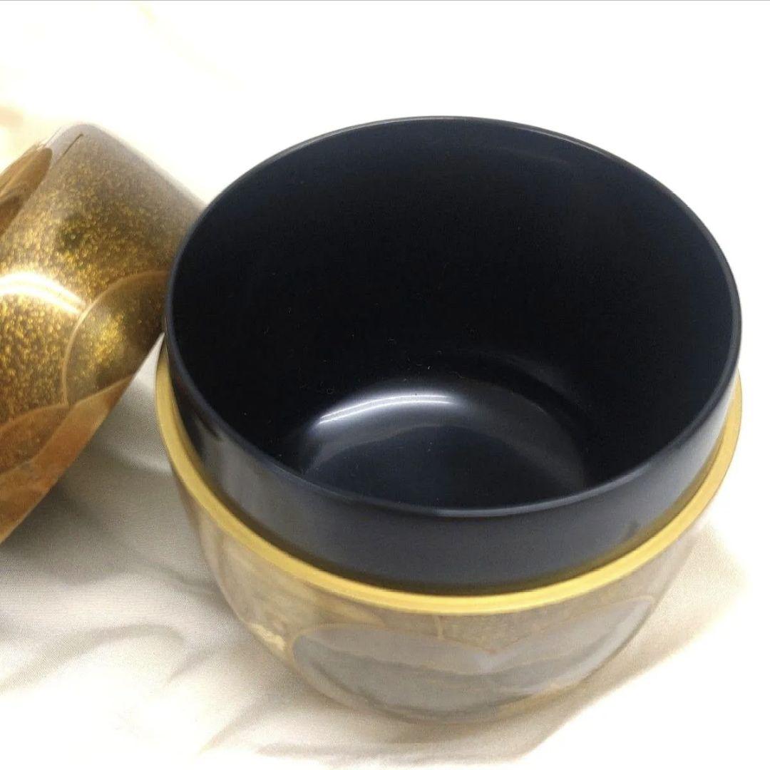 棗 近江八景　利休棗　茶平一斎　輪島塗　漆芸　共桐箱