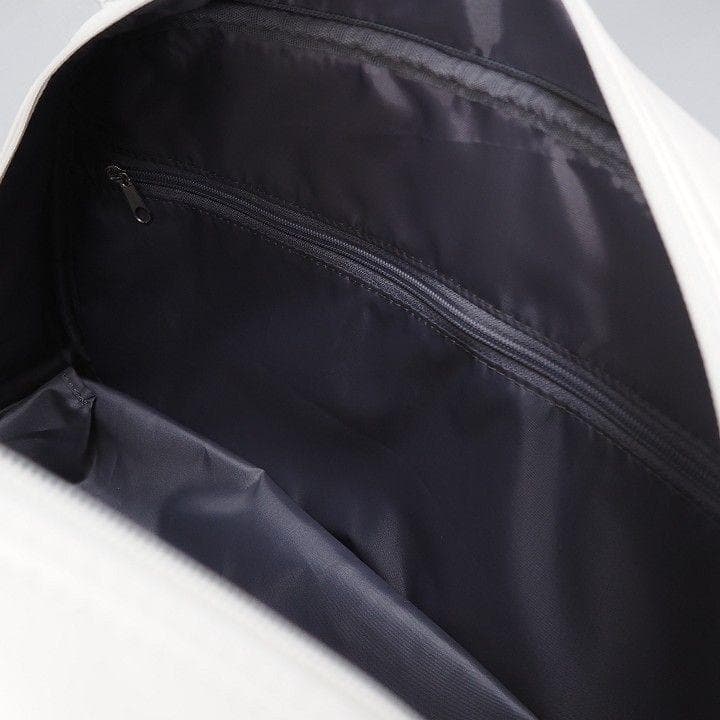 ☺︎　新品 オノフ ゴルフ ボストンバッグ シューズ収納ポケット付き 白/青