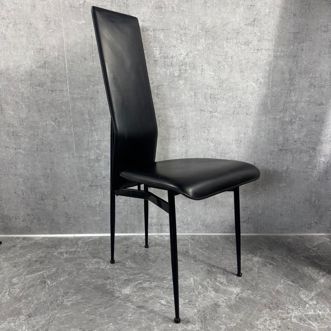 イタリア製 ACTUS fasemハイバックチェア 本革