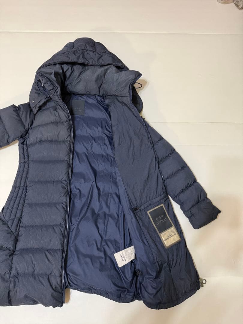 タトラス ポルテアマ ダウンコート　M ダークネイビー