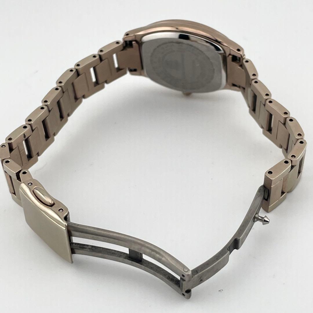 【稼働/付属品付き】シチズン　XC クロスシー　電波ソーラー　スクエア　腕時計