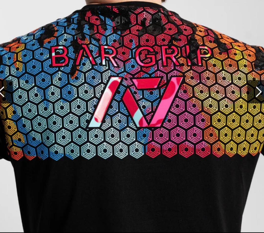 新価格❗️ A7 USA Tシャツ XL ブラックBAR GRIP