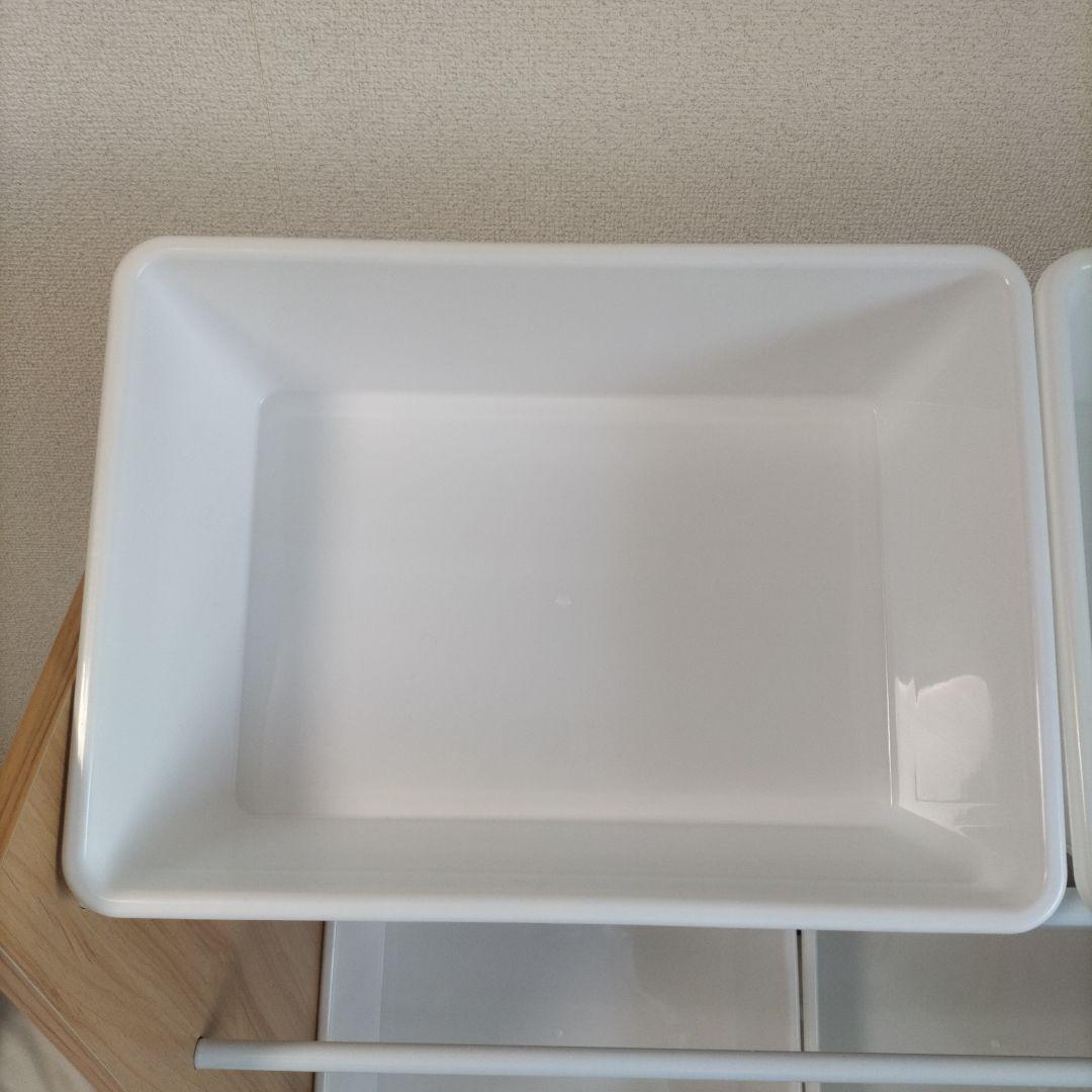 箱入れ替え可能　収納棚　12ケースタイプ　木目調