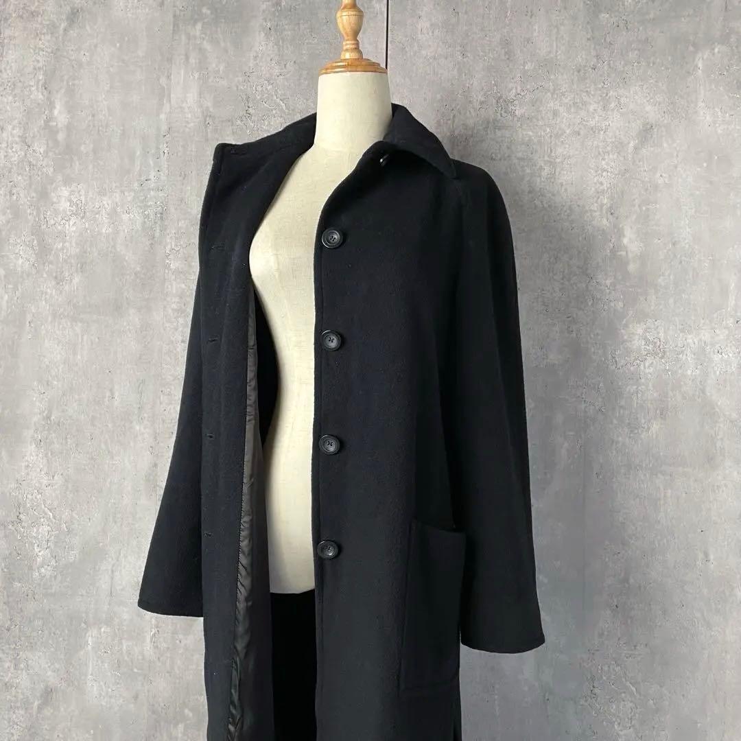 【最高級】MAXMARA 白タグ バージンウール ロングコート イタリア製 40